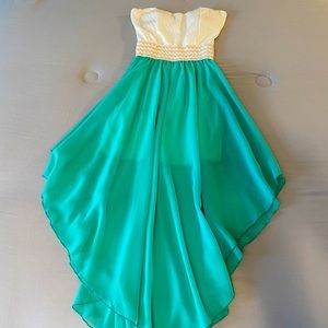 Teal Cocktail Dress